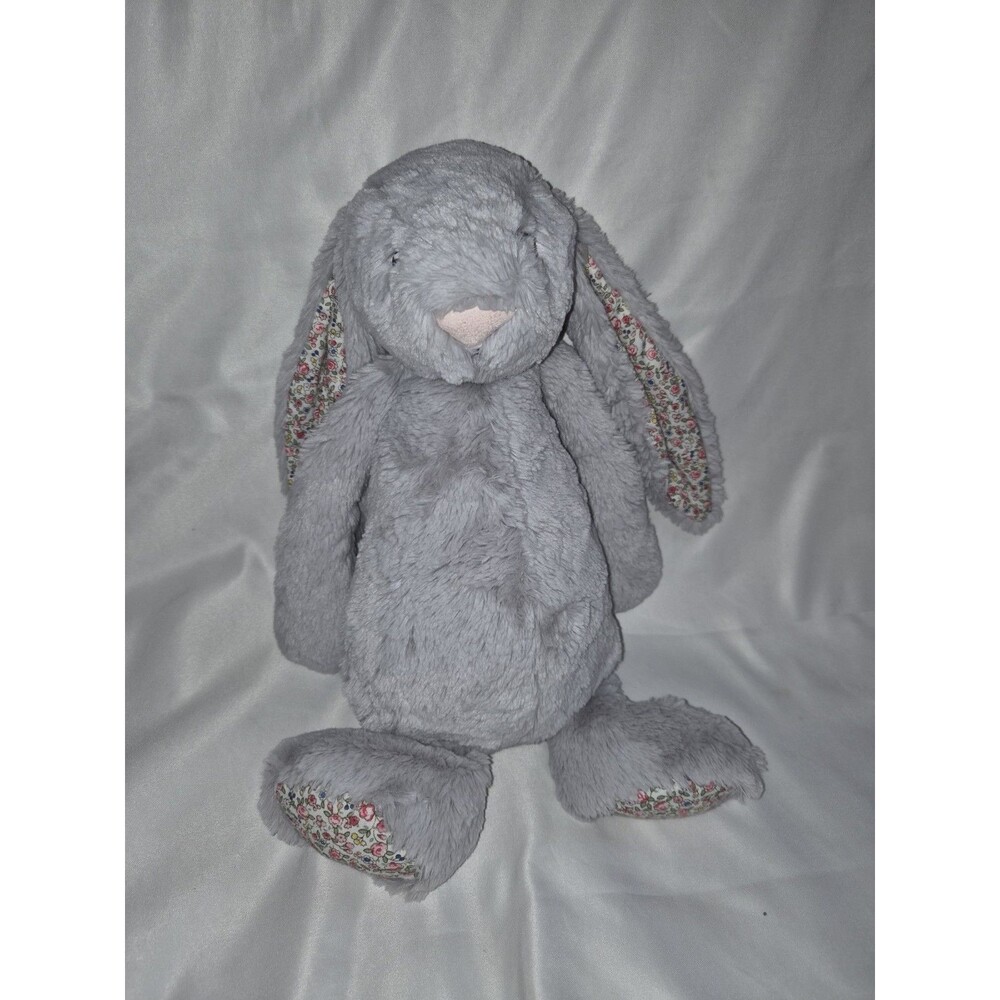 Jellycat Medium Blossom Silver Bunny Retired Original Design
